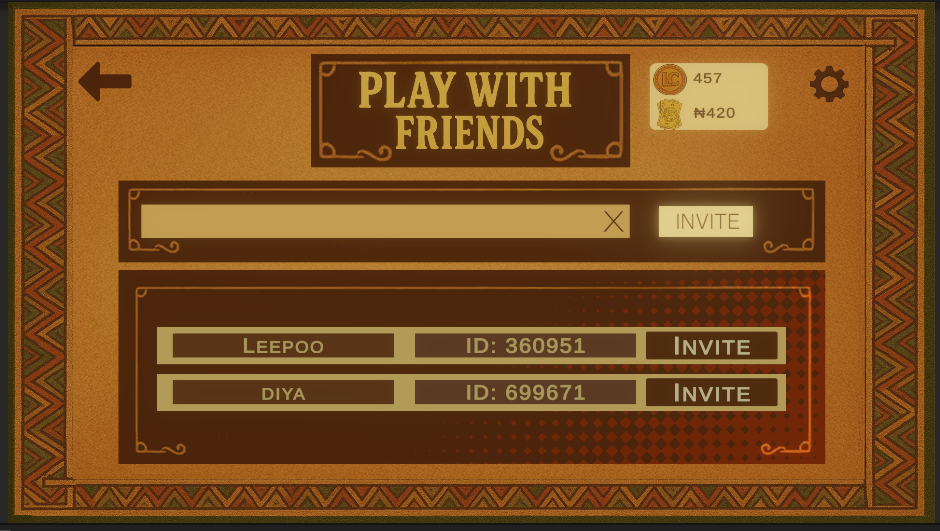Invite Friends
